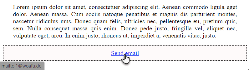 When You Hover Your Mouse over the Link, You’ll Usually See the Email Address Associated with That Link in the Status Bar
