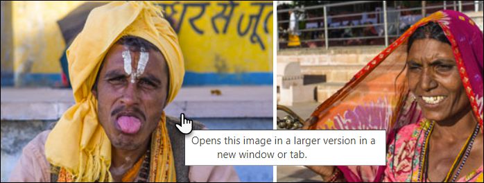 The “title” Attribute Allows You to Indicate That the Image Is Available in a Larger Version, Which You Can Open via the Link