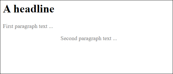 Result of Combining Style Statements within an HTML Tag in the <style> Section of the Document Head and in a Separate CSS File