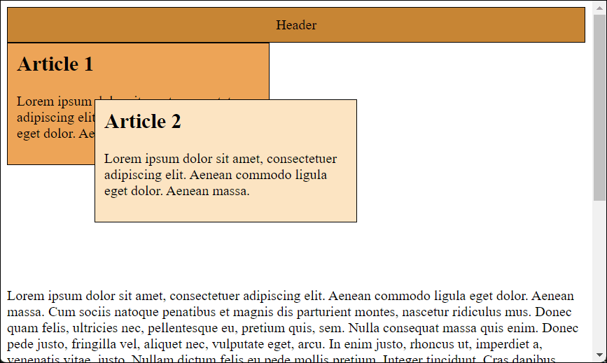 Relative Positioning with CSS Offsets the Element with “top”, “bottom”, “right”, and “left” Relative to Itself, and the Gap in the Document Flow Remains