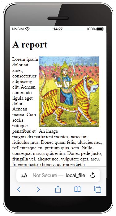 Layout No Longer Looks Nice on a 320-Pixel-Wide Smartphone: In Some Places, There’s Only One Word Left in the Line