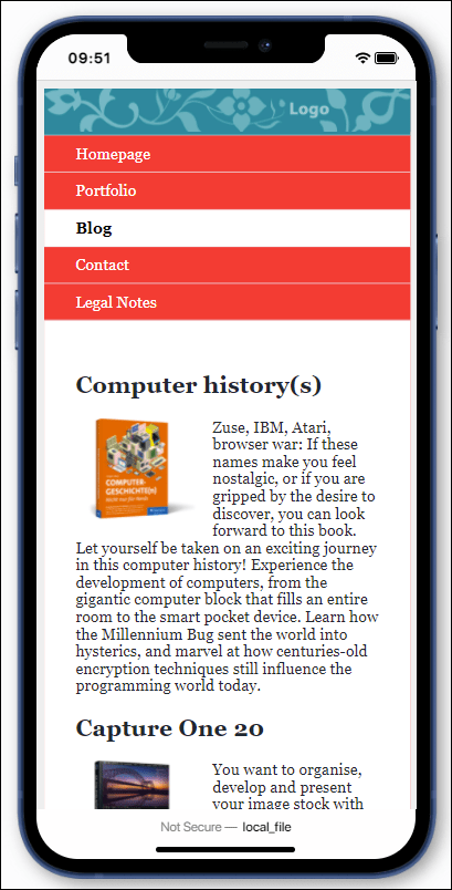 Responsive Images Also Pay Off on a Smartphone