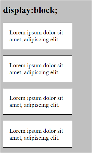 The Behavior You Know from the <p> Element