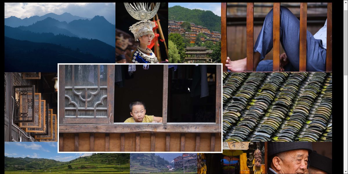 The Images Are Enlarged by a Factor of 1.25 When You Move the Cursor over Them (“:hover”)