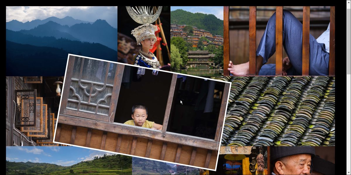 The Element Was Enlarged and Rotated