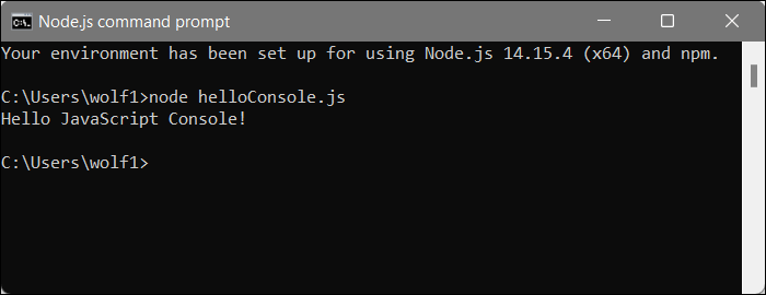 Node.js Allows You to Run JavaScripts without the Web Browser