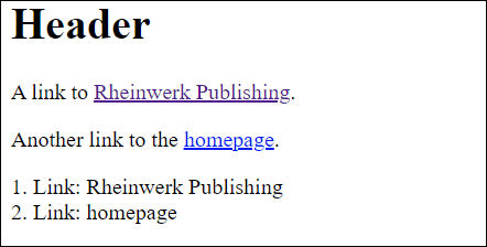 Finding All Hypertext Links in an HTML Document