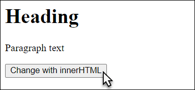 The HTML Document in Its Original State