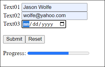 Controlling the Progress Bar from the <progress> Element with JavaScript