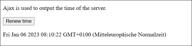 The Web Page Was Loaded