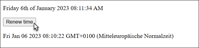 Our First Ajax Application during Execution