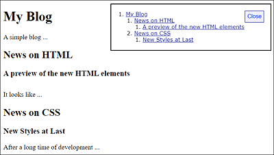JavaScript h5o from Google during Execution