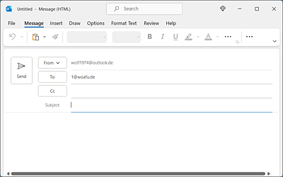 When You Activate the Link, the Email Application often Opens, an Email Gets Created Automatically, and the Email Address Is Entered as the Recipient