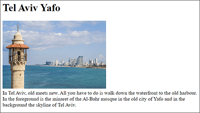 The Image Was Scaled Down by the Web Browser Using the “width” and “height” Attributes