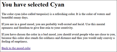 When You Click on the Color, You’ll Get Corresponding Feedback on the Selected Color