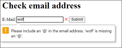 The Input Was Invalid