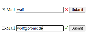Invalid and Valid Email Addresses