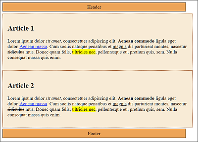 Despite Identical Width Specifications with “width”, the Boxes Are Displayed with Different Widths; To Adjust This Value, You Need to Calculate the Total Width