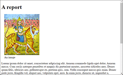 The Typical Document Flow with Standard Positioning