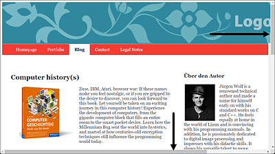 If the Browser Width Is Too Small, the Image Gets Cut Off and a Horizontal Scroll Bar Appears