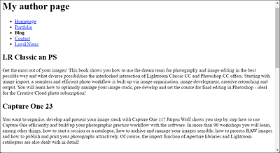 For Example, This Is What the Built-In Stylesheet Looks Like in the Chrome Web Browser