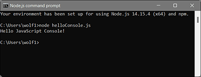 Node.js Allows You to Run JavaScripts without the Web Browser