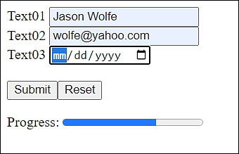 Controlling the Progress Bar from the <progress> Element with JavaScript